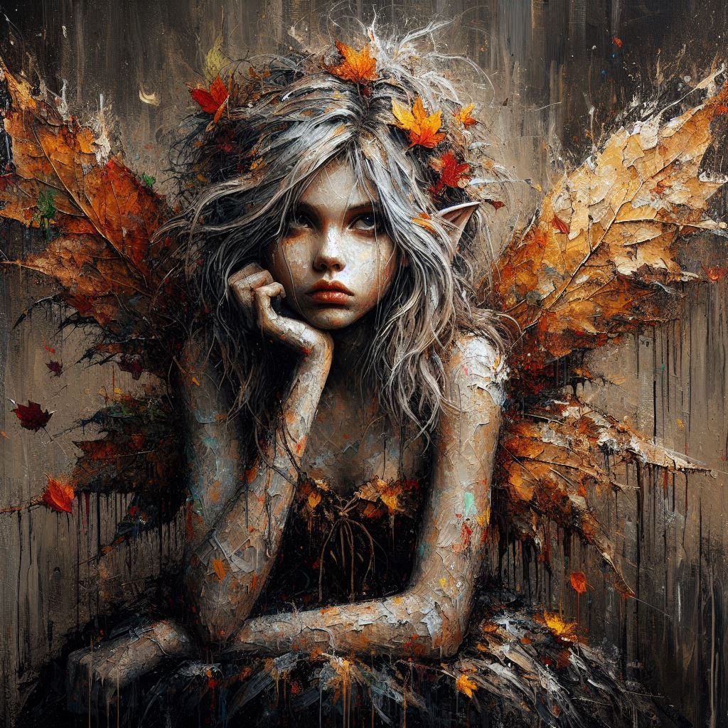 Bored Autumn Fairy
