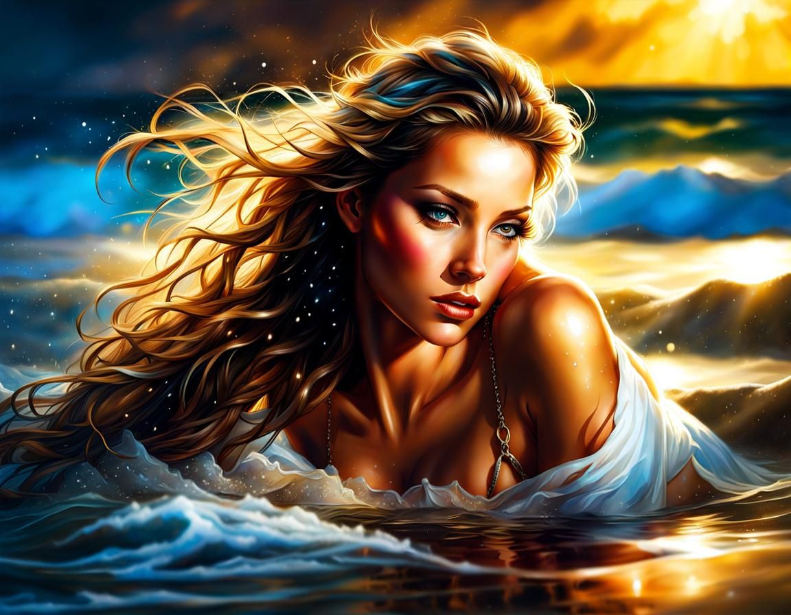 stormy water
