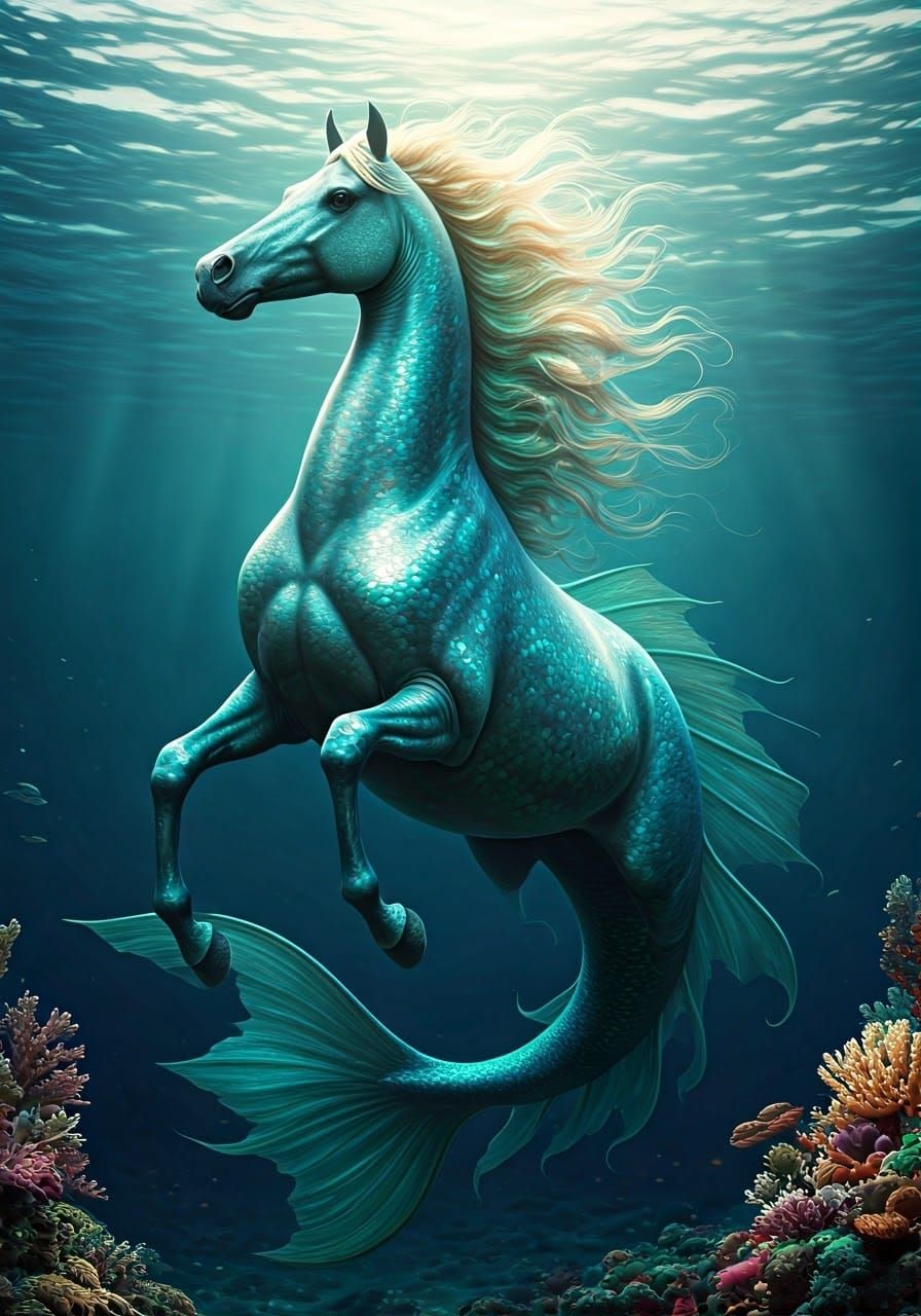 Hippocampus  by @Zabrie