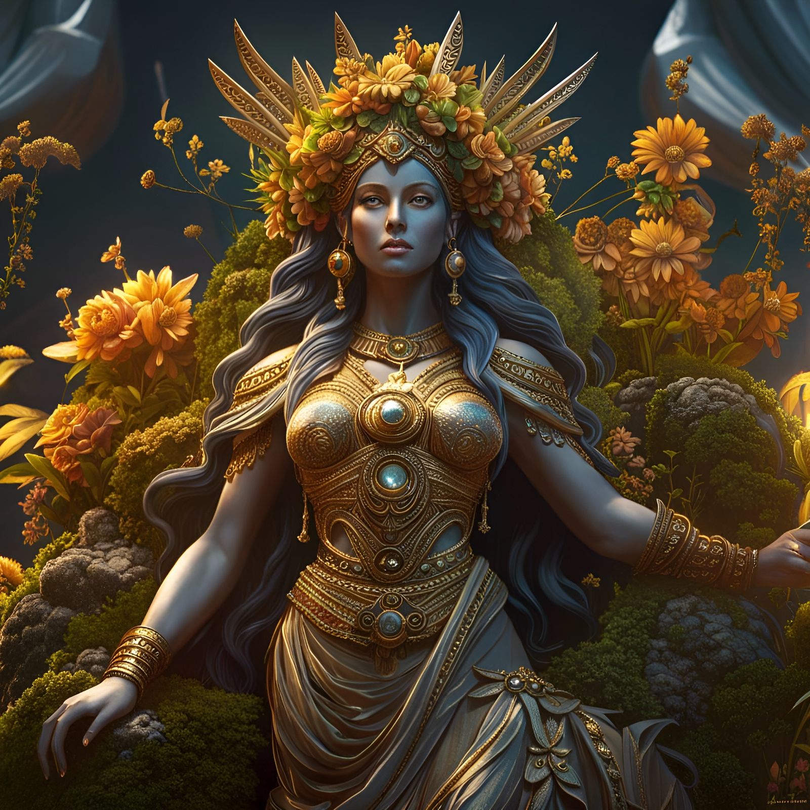 Goddess  by @GunslingerT