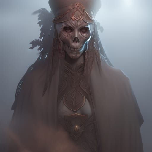 zombie surrounded by fog (B) - AI Generated Artwork - NightCafe Creator