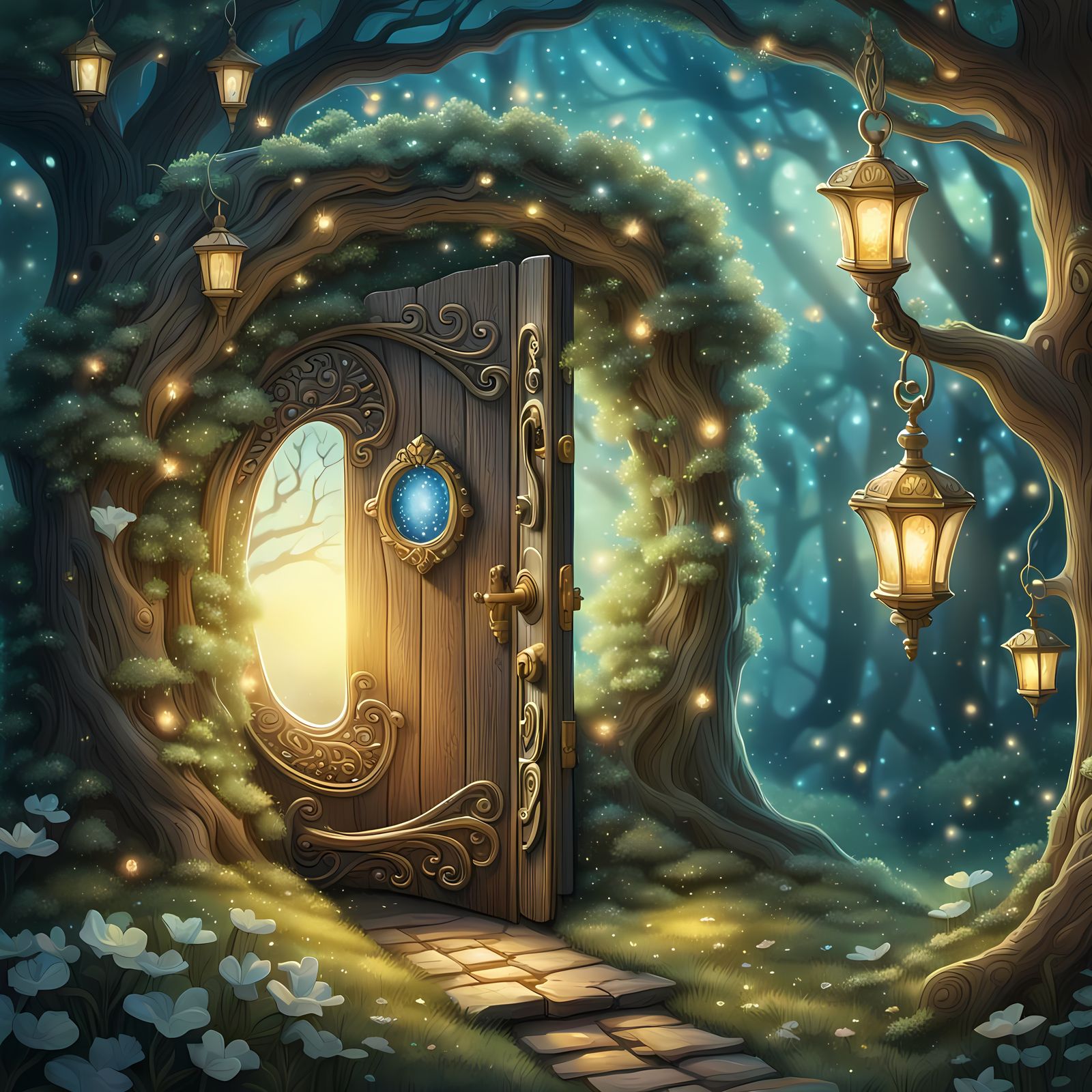 Magic Door  by @bronfoth