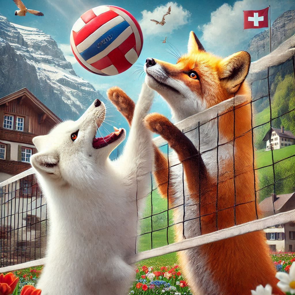 Playing Volleyball !! #2