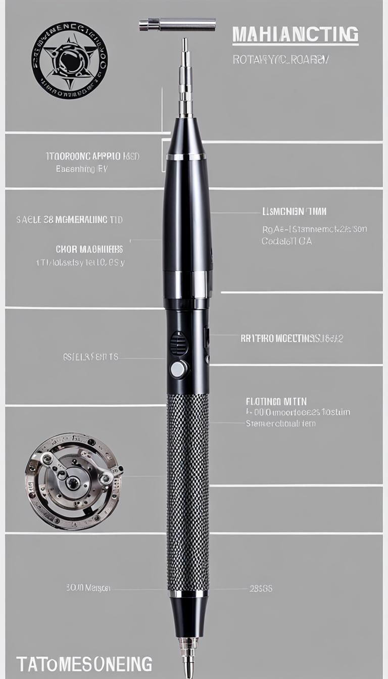 tattooing pen, machine, gun.  Electromagnetic, rotary. handh...