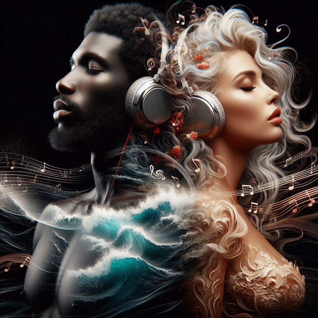 Music is just love ( woman and man ),  first chapter