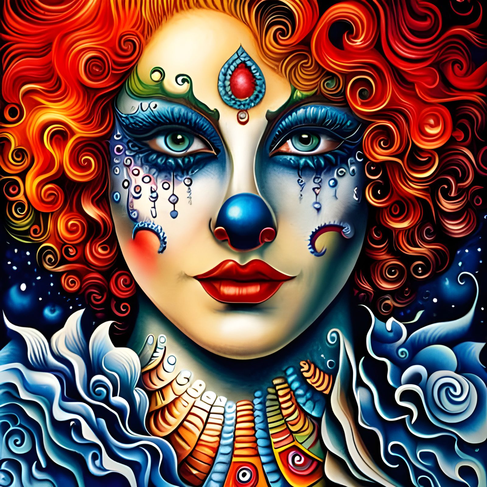 Kimagure Clown (Prismatic Splash)  by @BlakeRaven