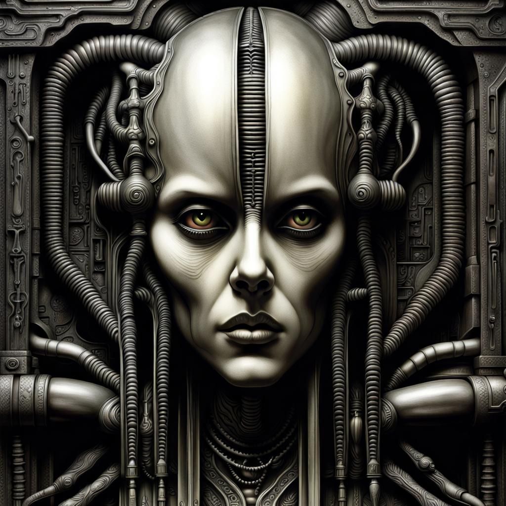 Biomechanical 12 - AI Generated Artwork - NightCafe Creator