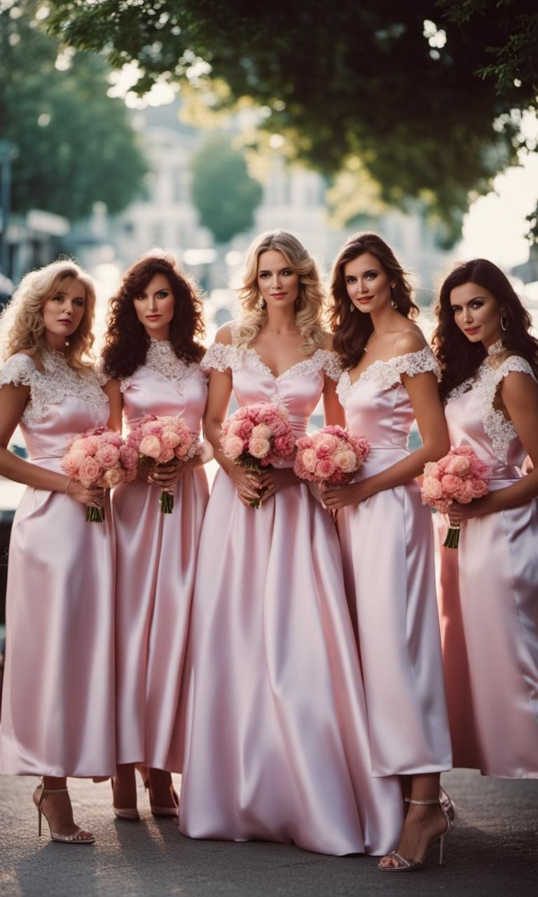 80s Bridesmaids 2