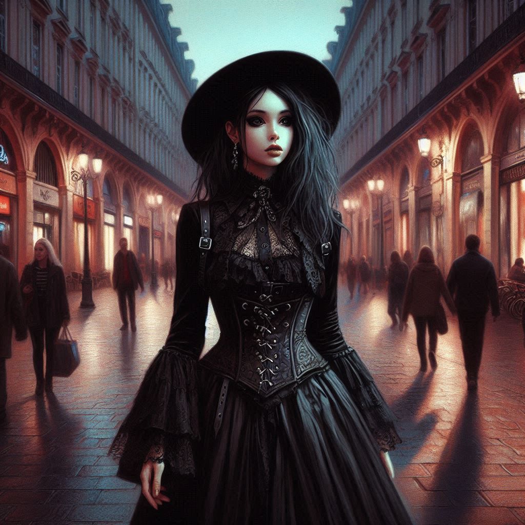 Les filles gothiques du quartier Saint-Jean, Lyon- 2