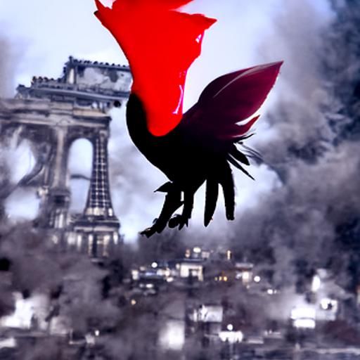 Red Birds Will Fly Out of the East and Destroy Paris in a Ni...