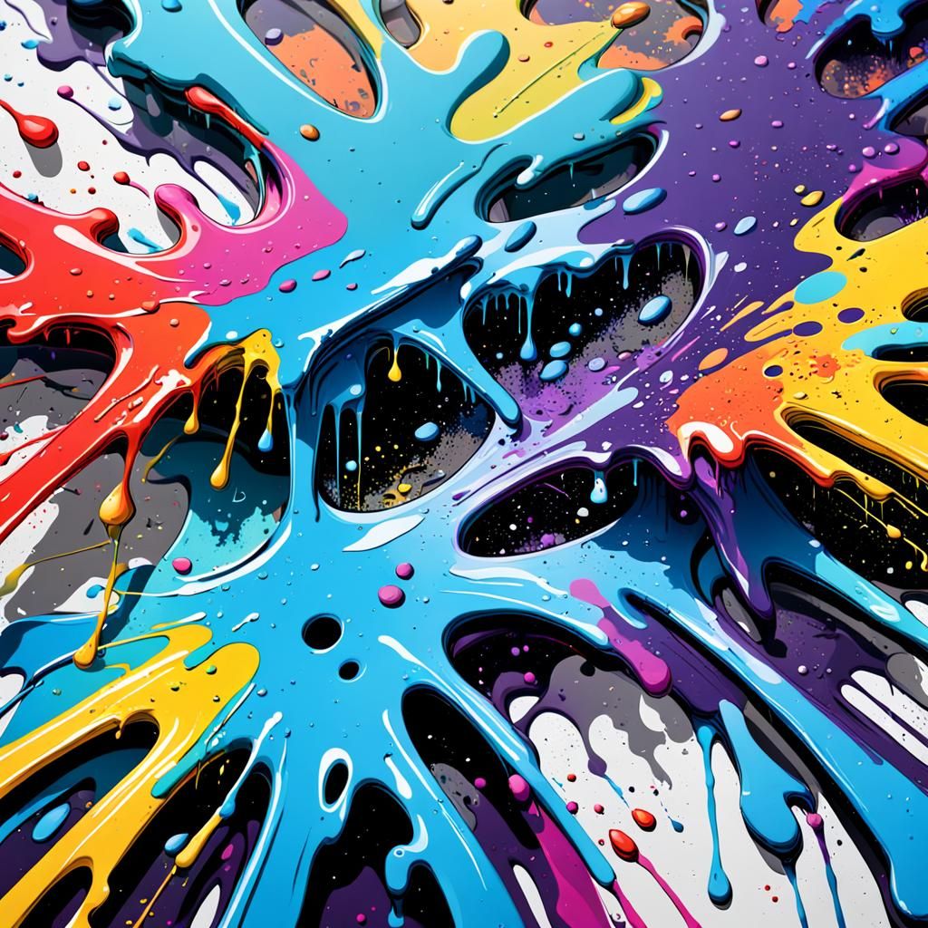 splatter pattern