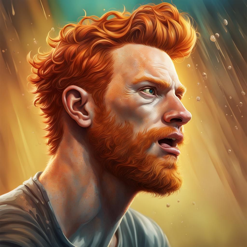Ginger Billy AI Generated Artwork NightCafe Creator