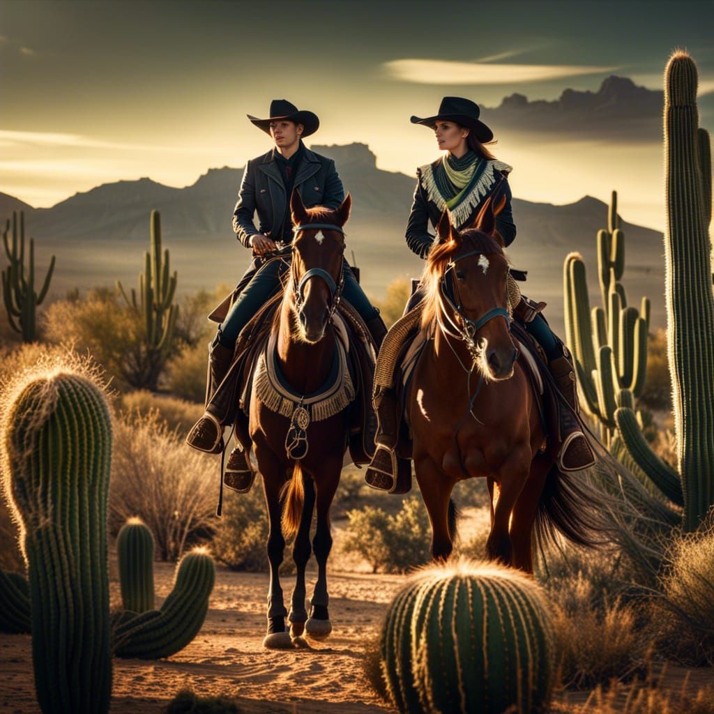 Cowboy and Cowgirl