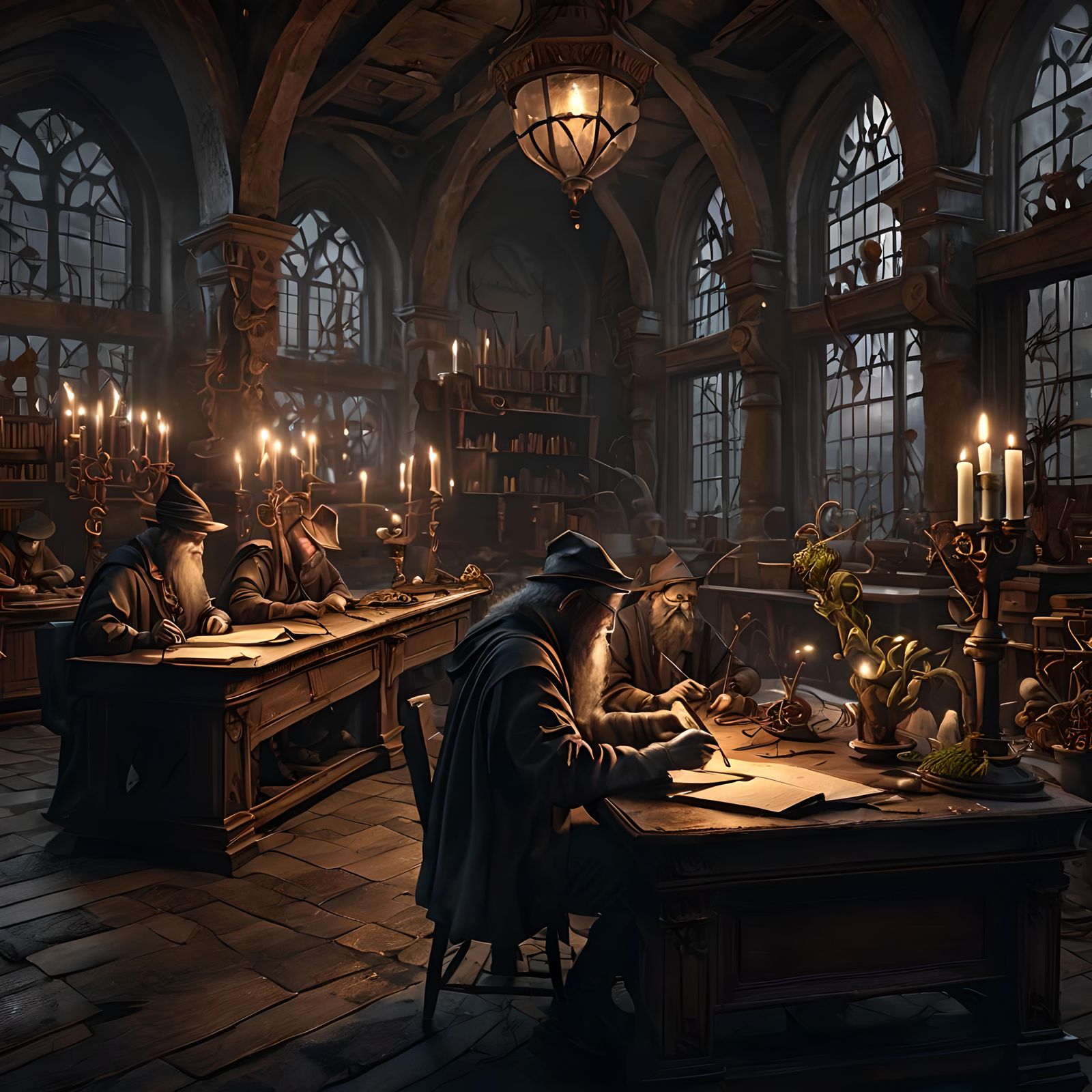 Teachers’ room  by @Sarati