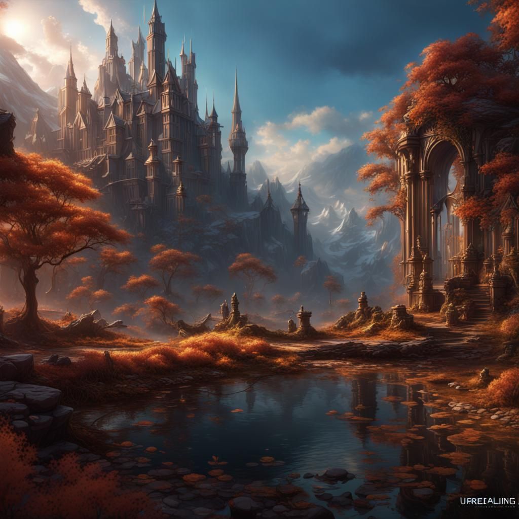 Beautiful Palace - AI Generated Artwork - NightCafe Creator