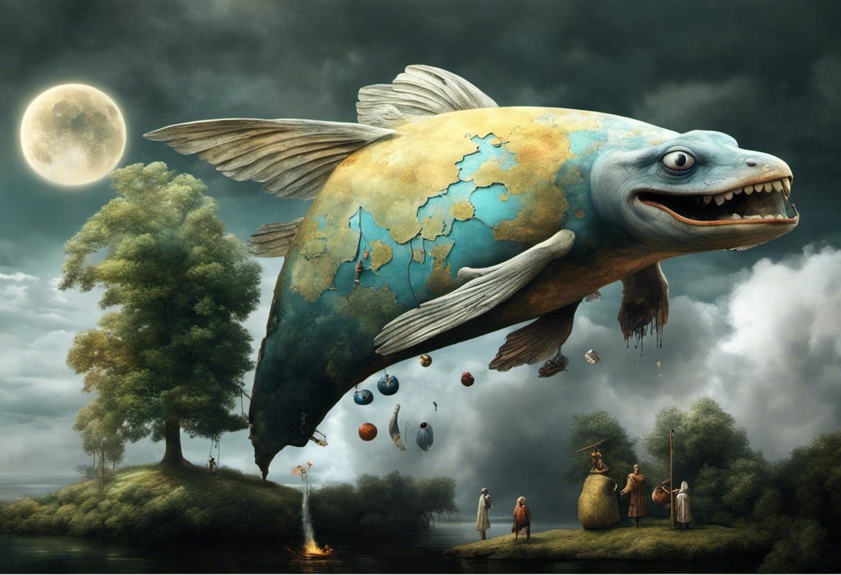 Our Witch Freed 'Old Man River' from his Rip van Winkle sleep in the mud of the Lake and he's Happy about it! +