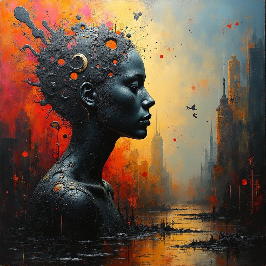 Vibrant Dreamscape in Superhyperrealistic Style