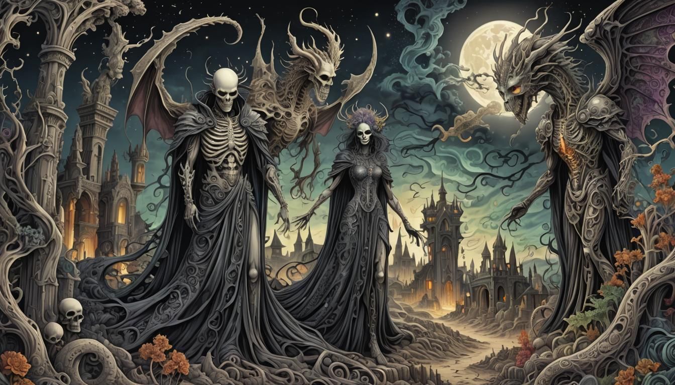 "FOR IN THAT SLEEP OF DEATH, WHAT DREAMS MAY COME"  by @Asian Badass 
