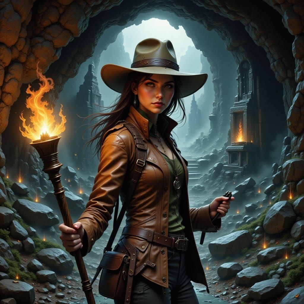 Laura Jones on an Adventure  by @Perky1245