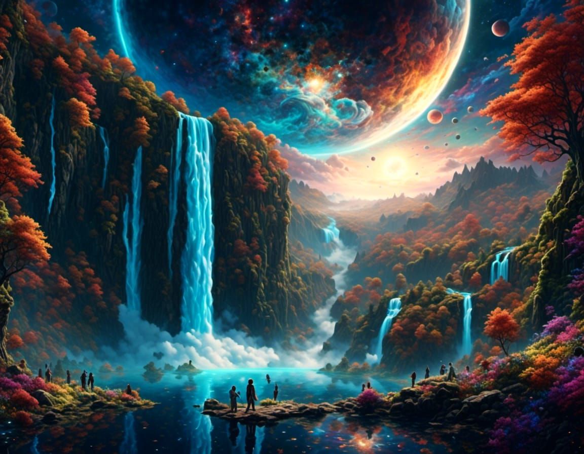 The edge of the world,