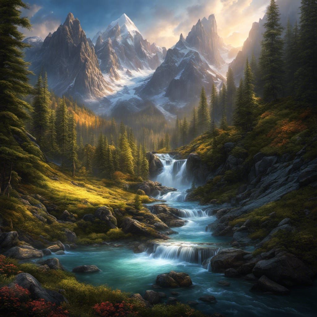 Mountainous Landscapes  by @Terri Tales