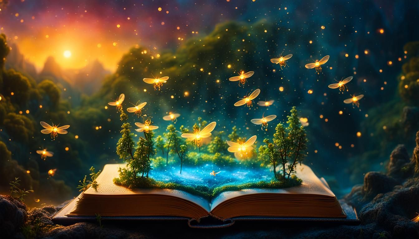 Surreal Miniature World Emerges From Book