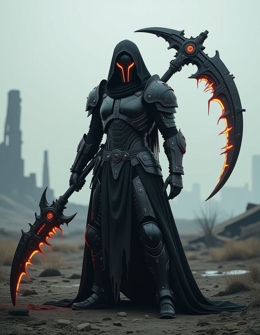 Techno Reaper. (The technological singularity didn't go according to plan)