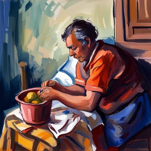 A slave must put his master first. No thought of sleep, or hunger, or