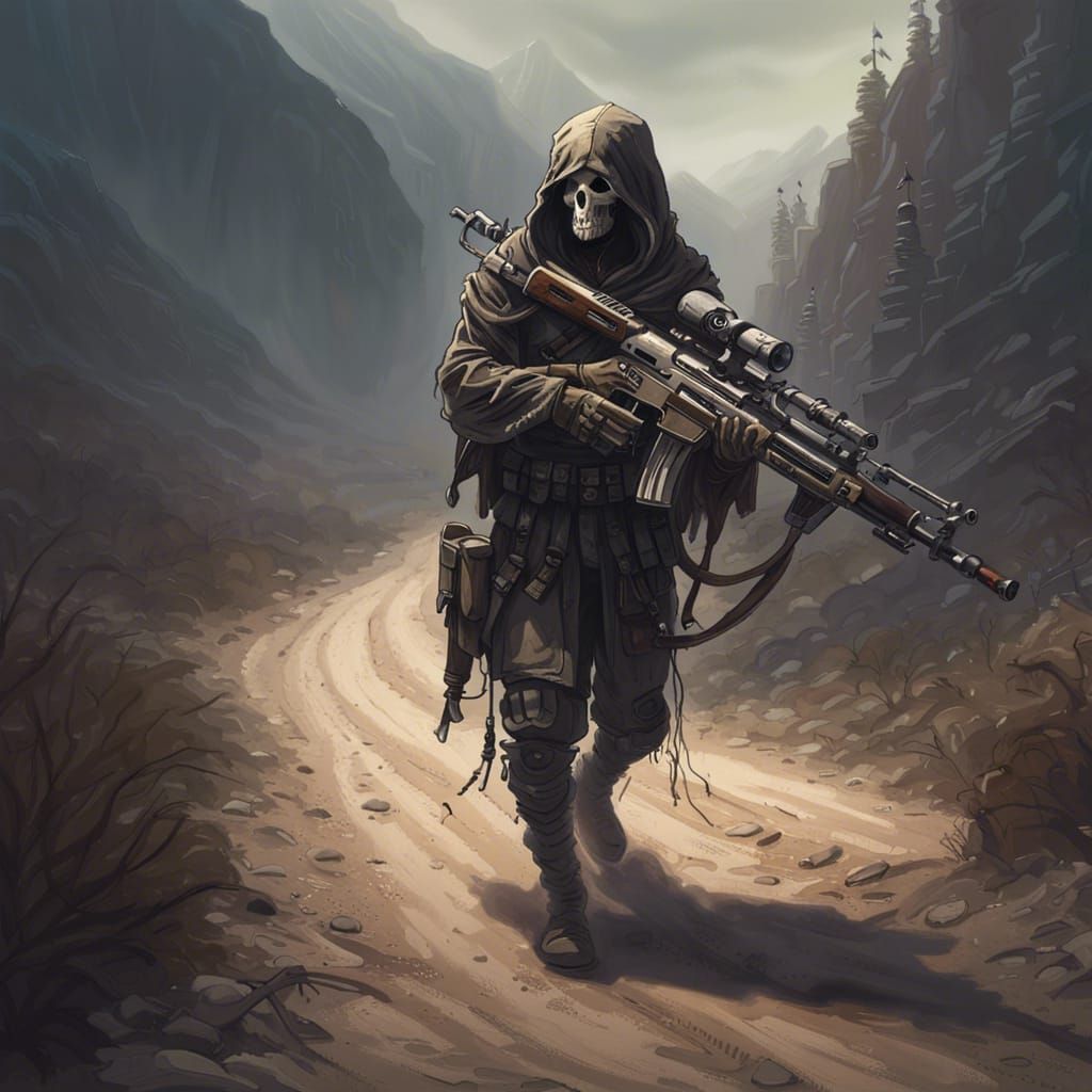 Sniper art deals
