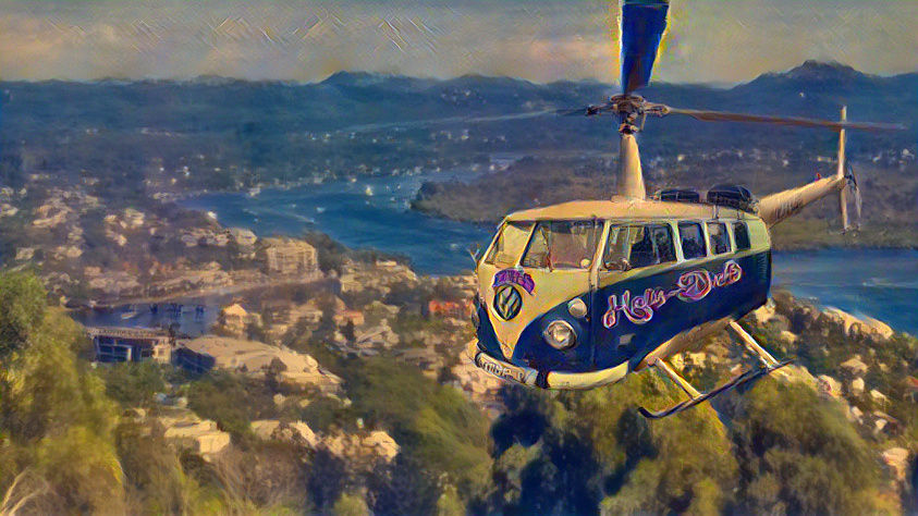 Heli-Dub over Noosa QLD