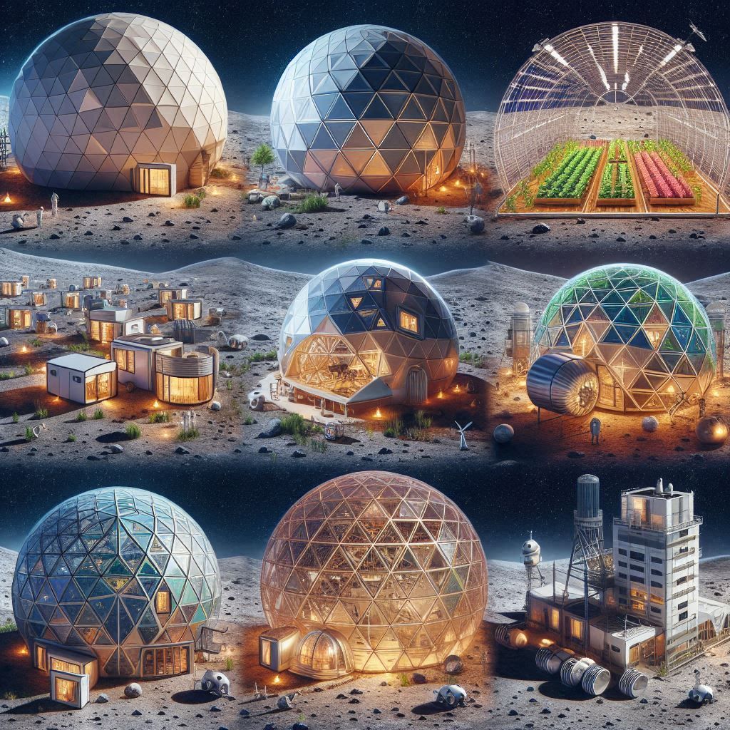 Residential Colony on the Moon