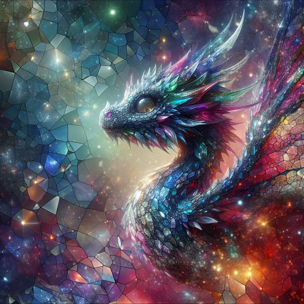 Stained Glass Dragon