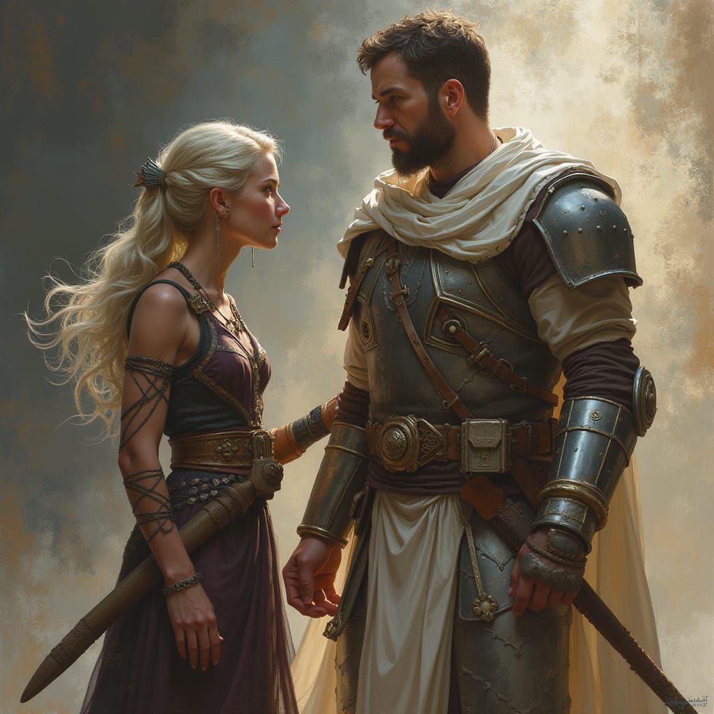 Romantic World: An AI Interpretation