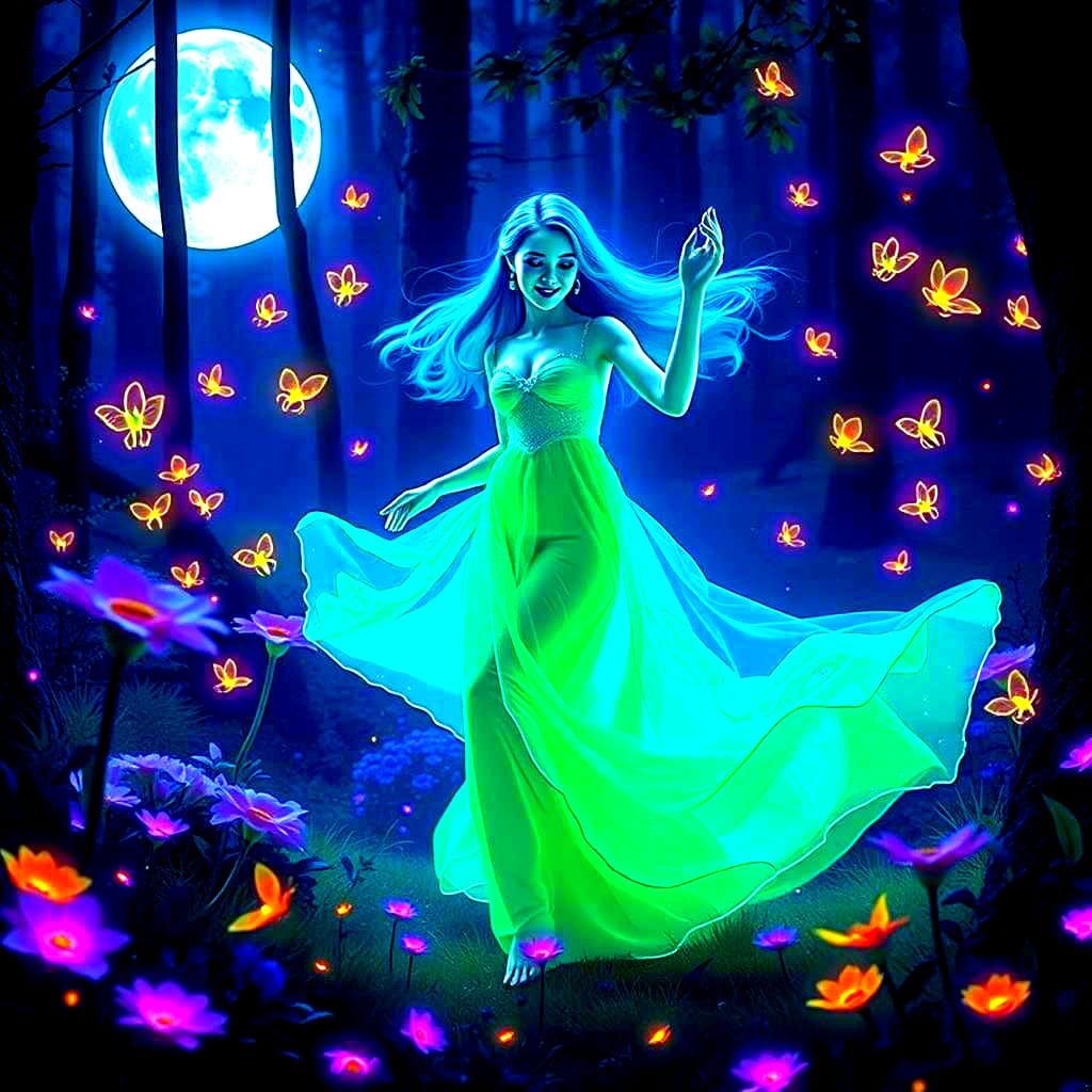 Fluorescent Dance