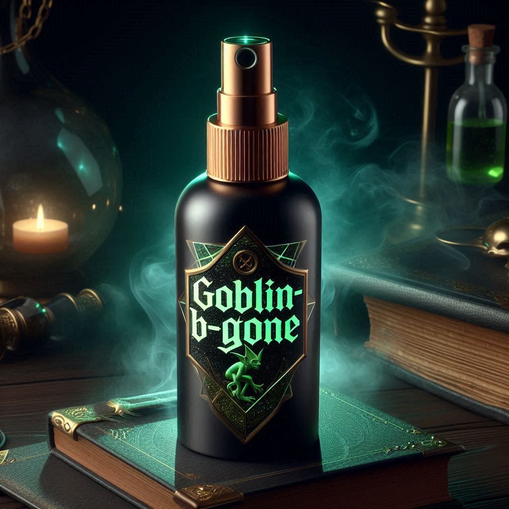 Anti-Goblin spray bottle