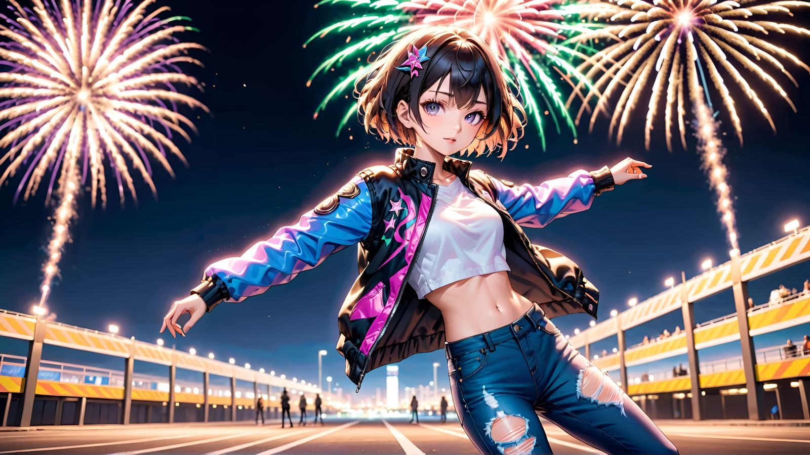 Raver Fireworks Test