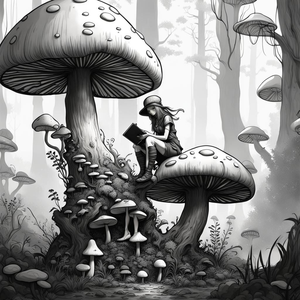 Mushroom Vibe - AI Generated Artwork - NightCafe Creator