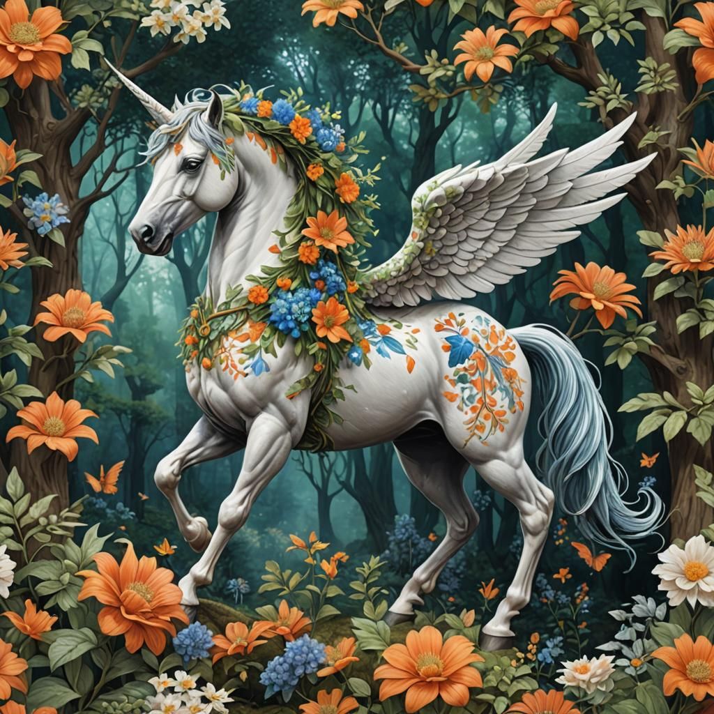 Pegasus  by @Midnight Shadow Dezinez