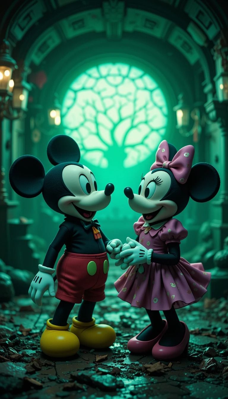 Minnie and Mickey 💙