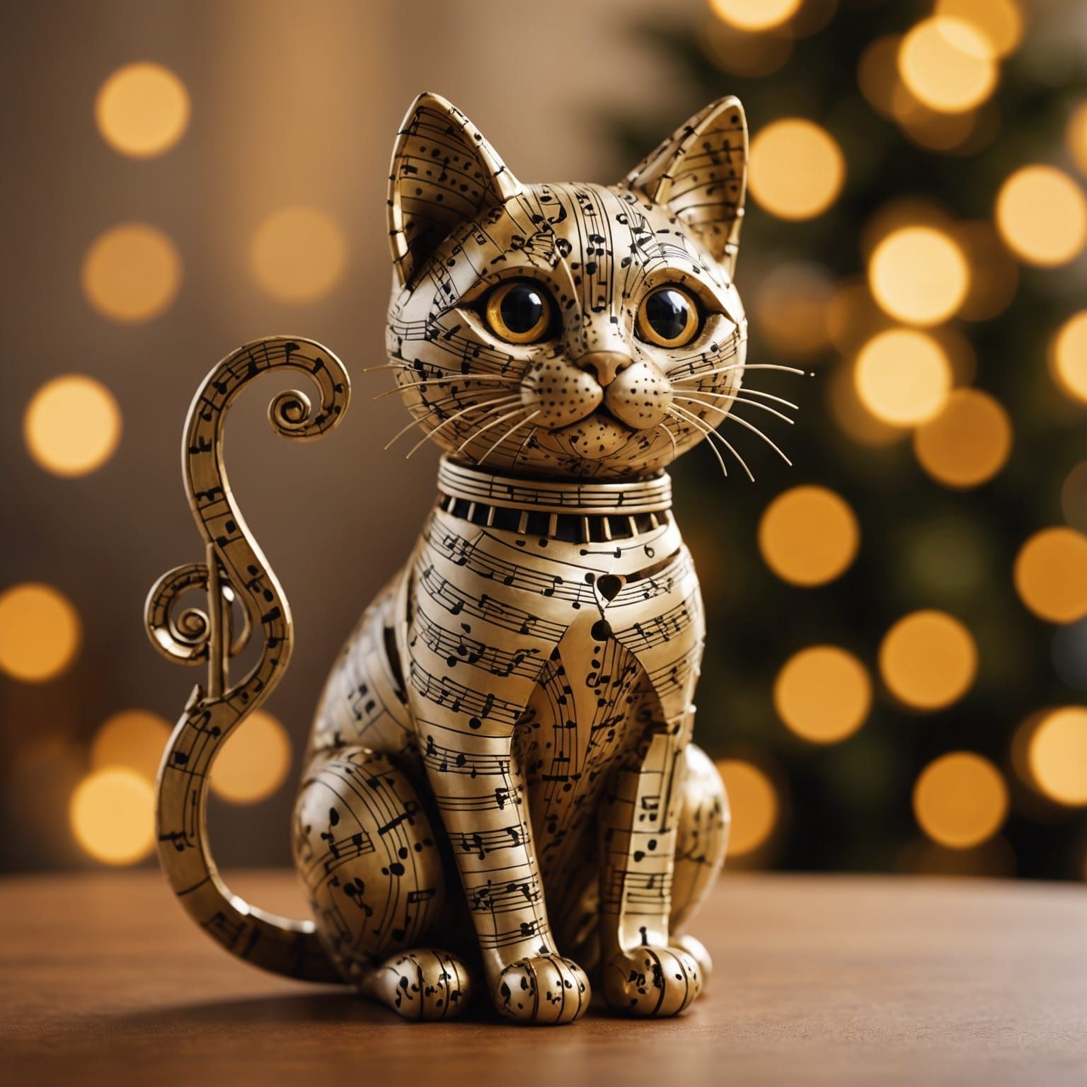 Warm music notes 😻🎶 AI Generated Artwork NightCafe Creator