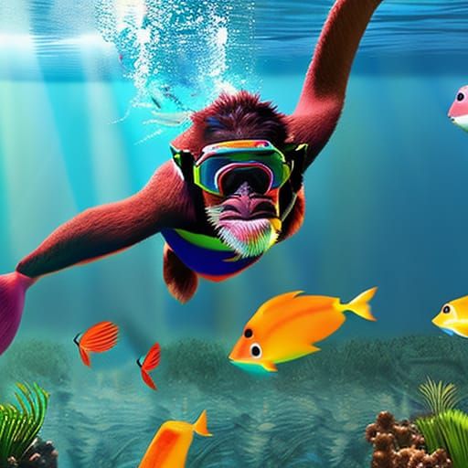 I My Snorkel AI Generated Artwork NightCafe Creator