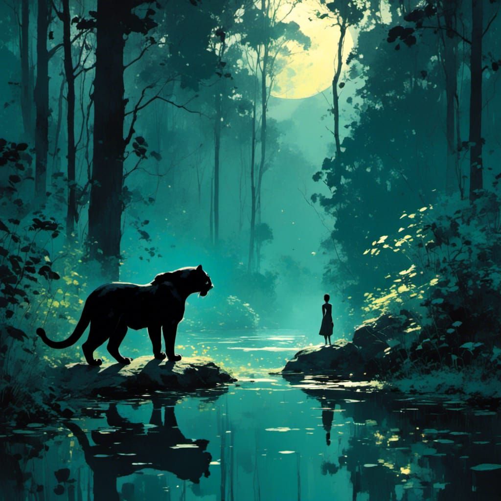 <lora:Silhouette Art:1.0> 
