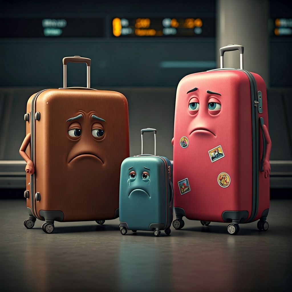 emotional baggage   by @Plats