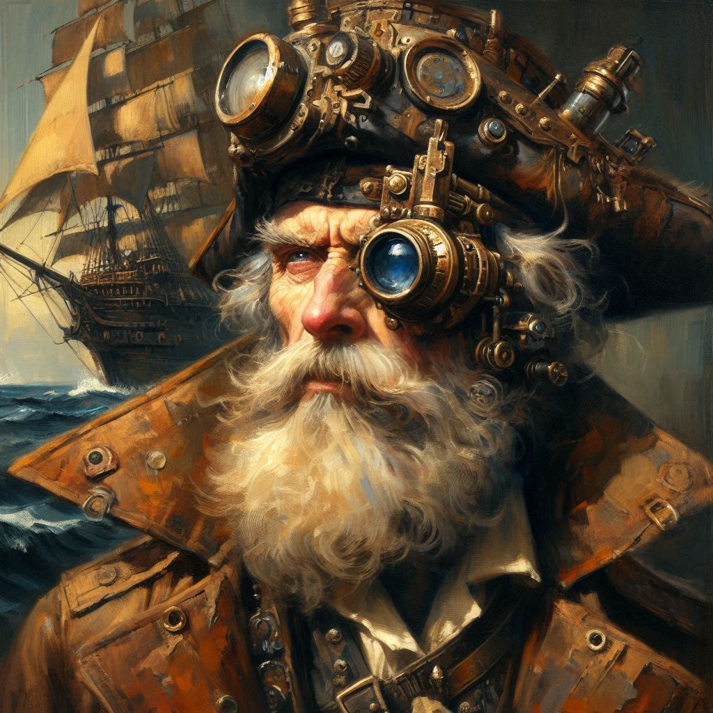 Steampunk Buccaneer