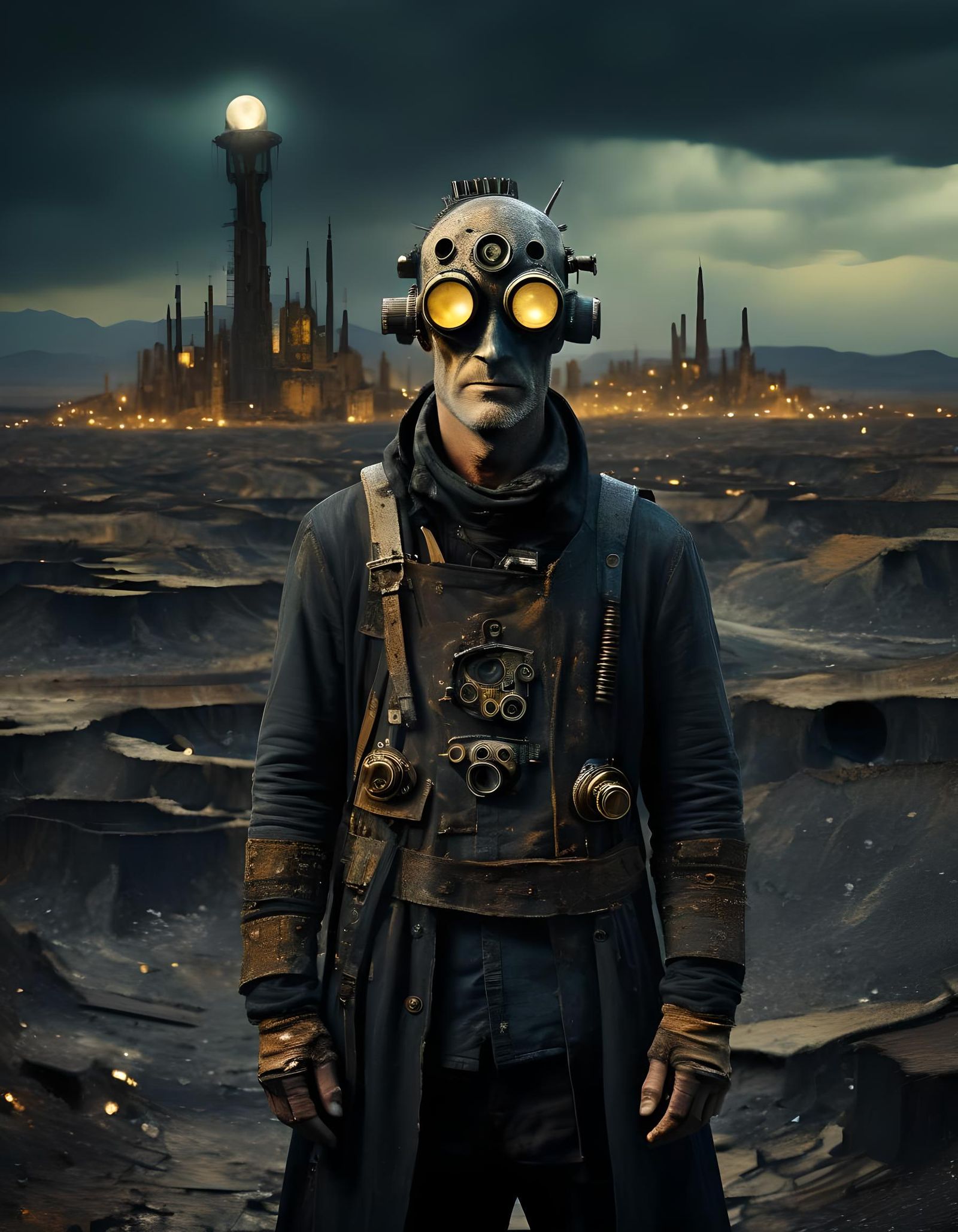 Steampunk wanderer  by @Indian Summer