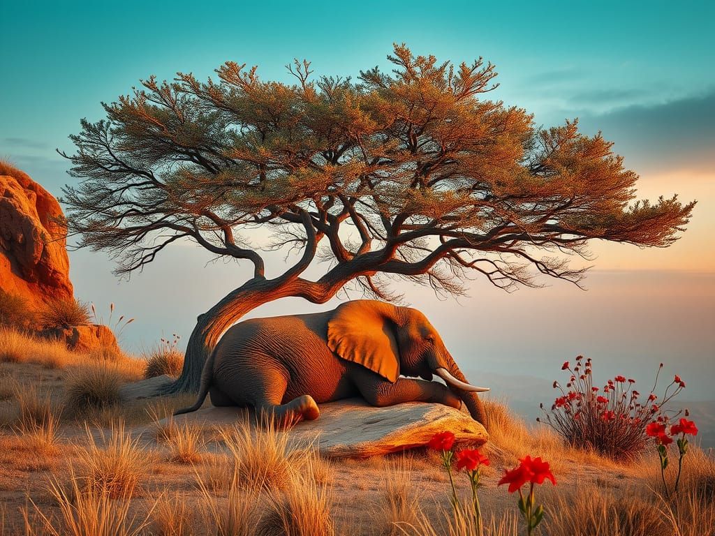 golden savanna  by @Michael Hendrickson