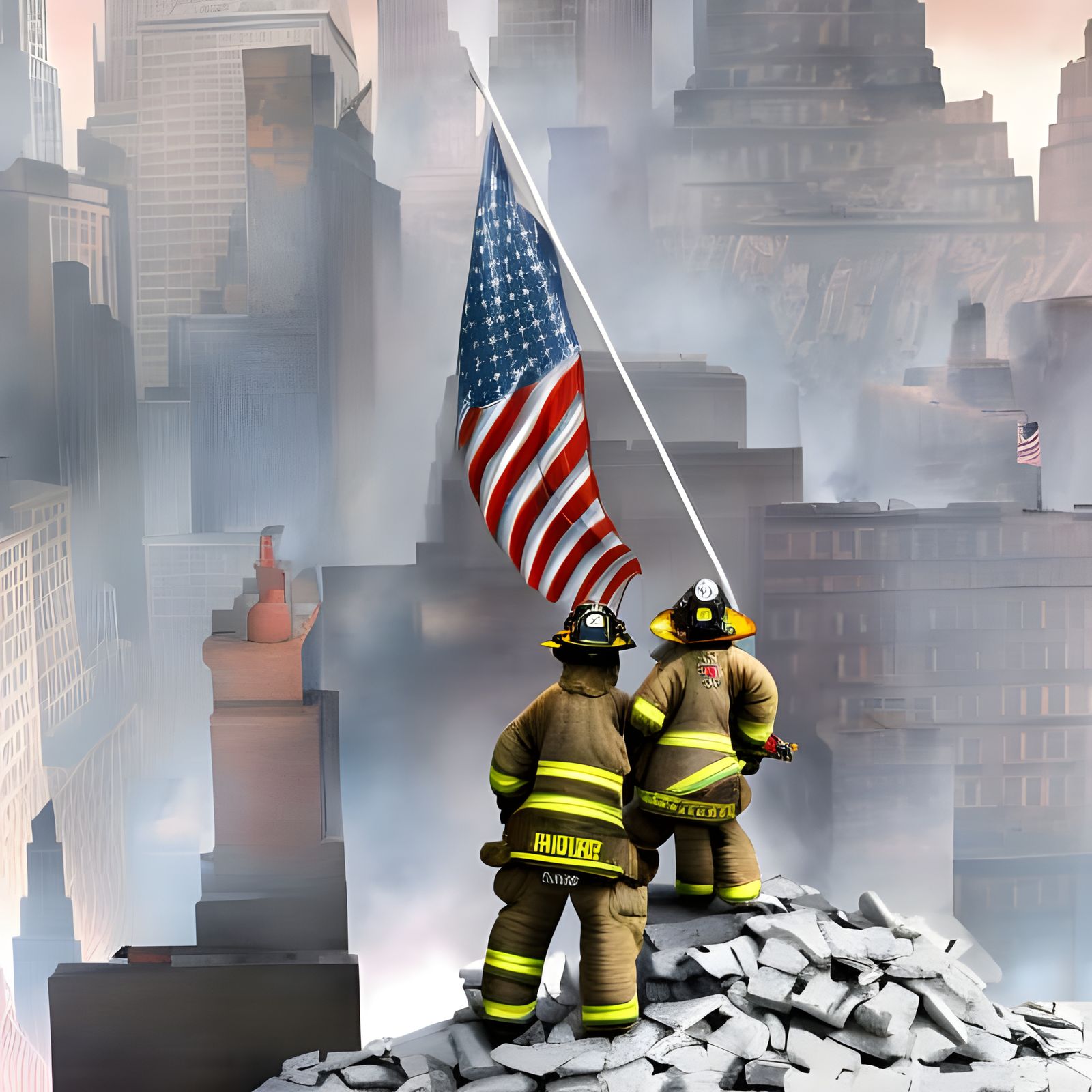 Remember the Heroes  by @Mormookiee