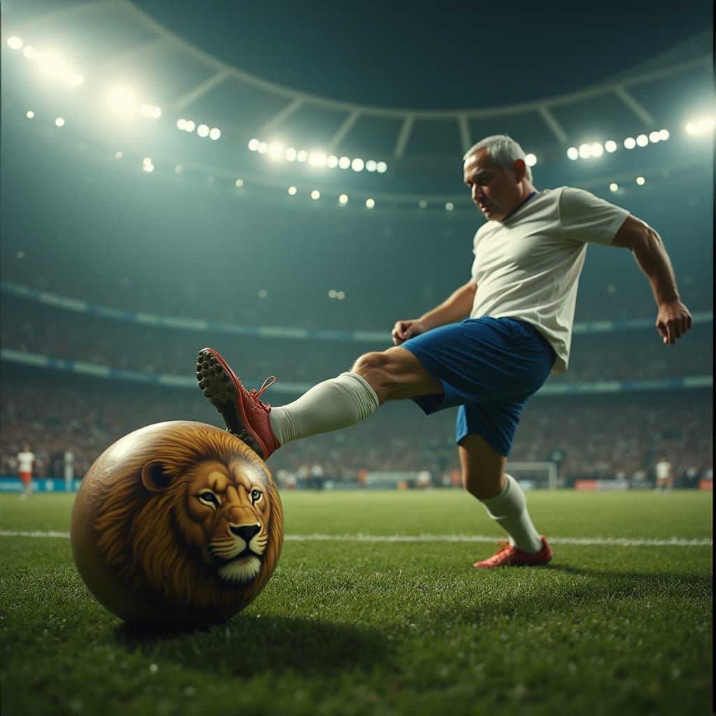 Netanyahu Scores Against Khamenei with Lion Ball