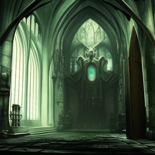 Dark Hallway
