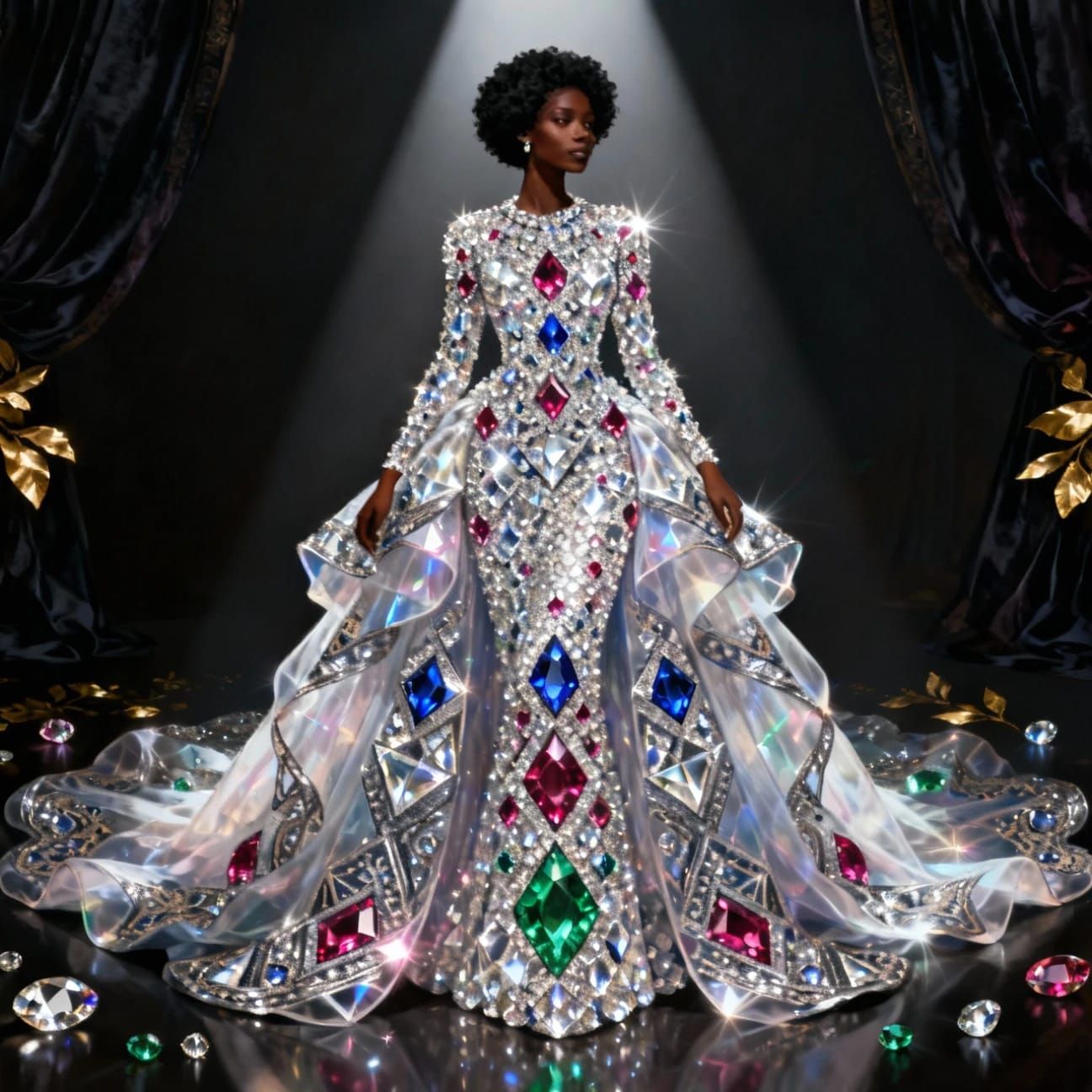 Inini : expensive ai luxury dress 💎✨